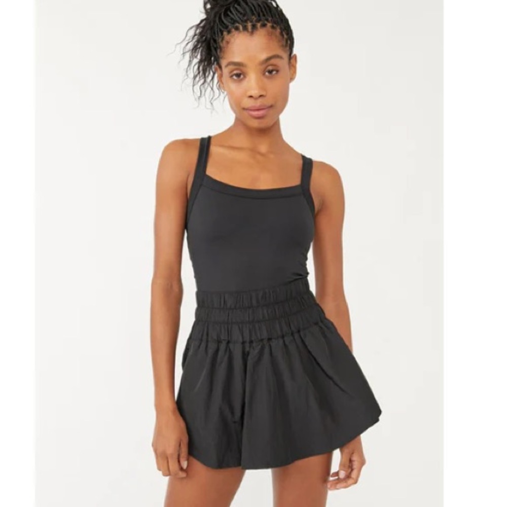 Free People Movement Black Skortsie